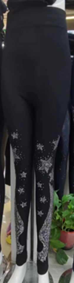 Rhinestone Free size Leggings-SLGS23