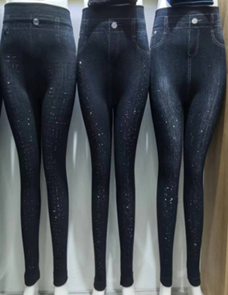 Rhinestone Free size Leggings-SLGS23