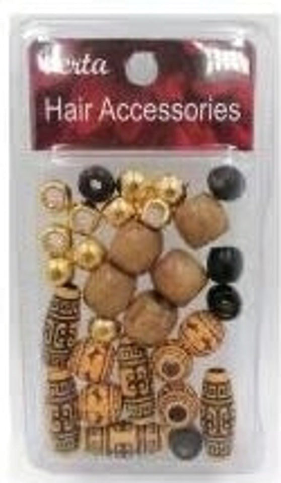 Wooden Beads Assorted - WB00