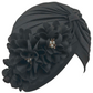 Fashion Turban with Twin Flower-IKC91439