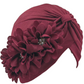Fashion Turban with Twin Flower-IKC91439