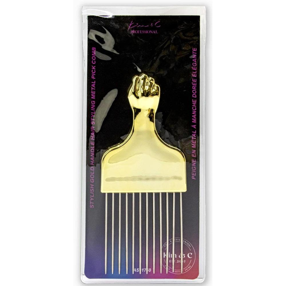 Kim&C Premium Gold Handle Metal Styling Pik - AS91750