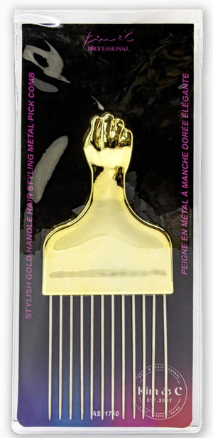 Kim&C Premium Gold Handle Metal Styling Pik - AS91750
