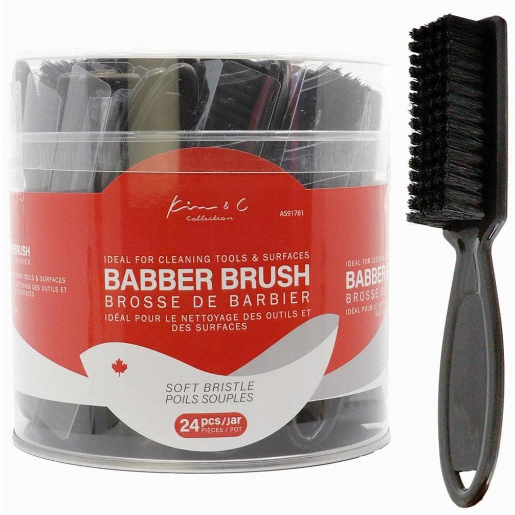 Kim&C Barber Brush - AS91761 Black