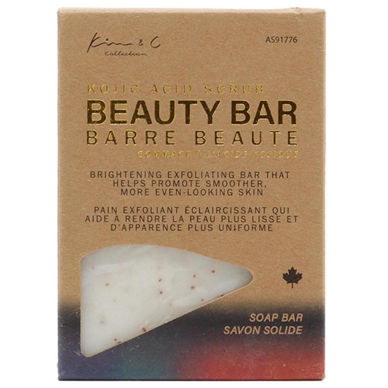 Kim&C Kojic Acid Body Scrub Beauty Bar - AS91776
