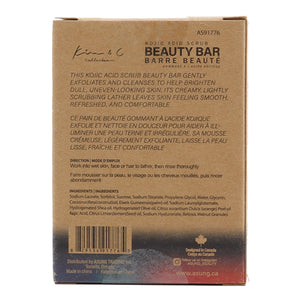 Kim&C Kojic Acid Body Scrub Beauty Bar - AS91776