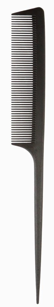 Kim&C Carbon Rat-tail Comb 8 1/2" - AS92099