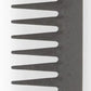 Kim&C Carbon Extra Wide Tooth Comb 7 1/2" - AS92107 Black