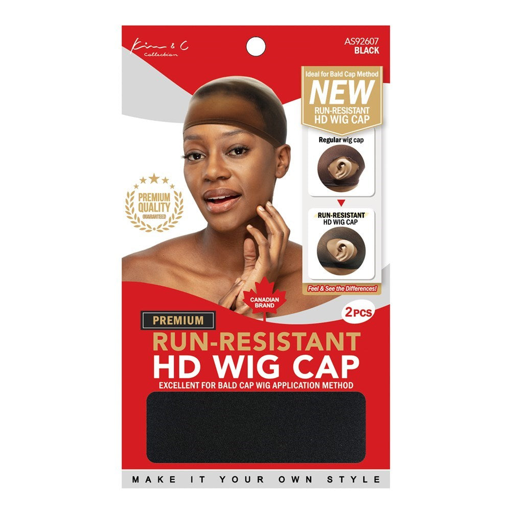 Premium Resistant HD Wig cap (2Pcs) - AS92607