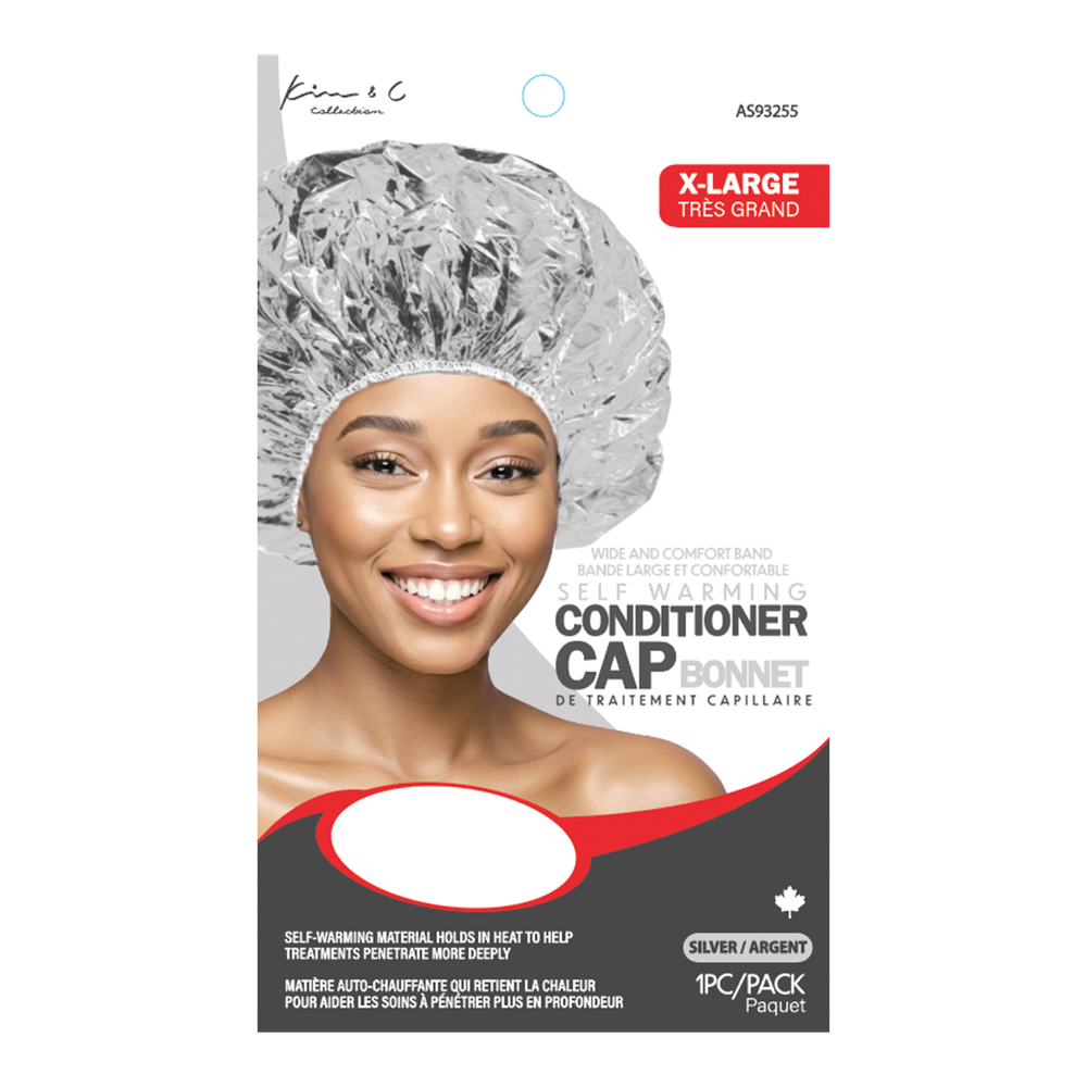 Kim&C Conditioning Treatment Cap XL-Size Silver - AS93255