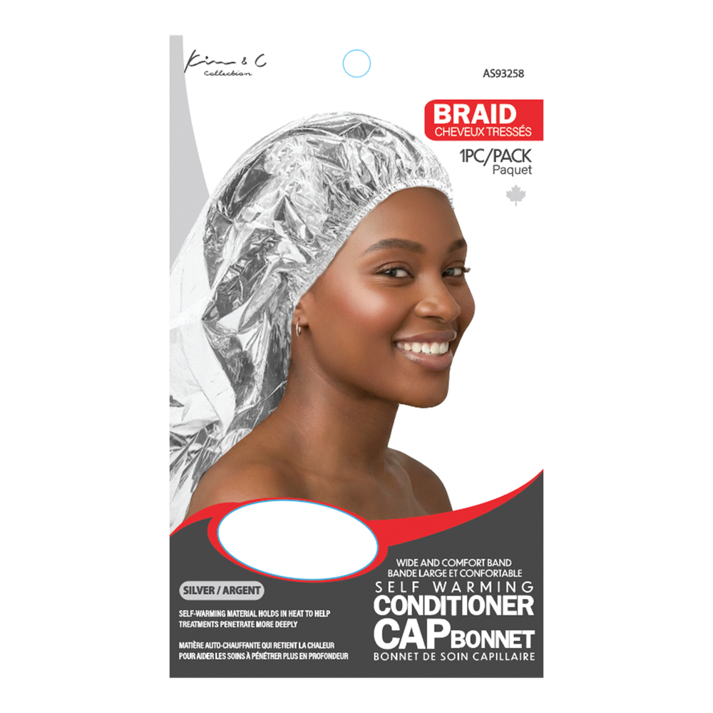 Kim&C Conditioning Treatment Cap For Braid Silver - AS93258