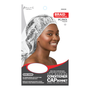 Kim&C Conditioning Treatment Cap For Braid Silver - AS93258