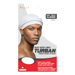 Kim&C Pre-tied Silky Satin Lined Turban - AS93260