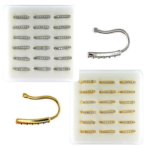 Copper Nose Cuff with Rhinestone - GM80019
