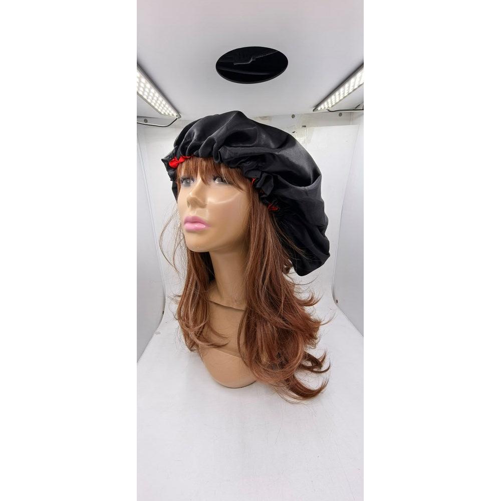 Double Layer Silk Satin Hair Bonnet Jumbo - HDZ030