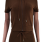 Hoody 2pcs shorts outfits Queen Size-KC2PCS01Q