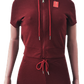 Hoody 2pcs shorts outfits Queen Size-KC2PCS01Q