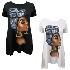 Free Size Shirts with Rhinestone - IVTE02