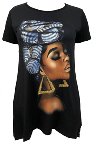 Free Size Shirts with Rhinestone - IVTE02
