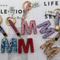 Alphabet Rhinestone Key chain-KC7003AST
