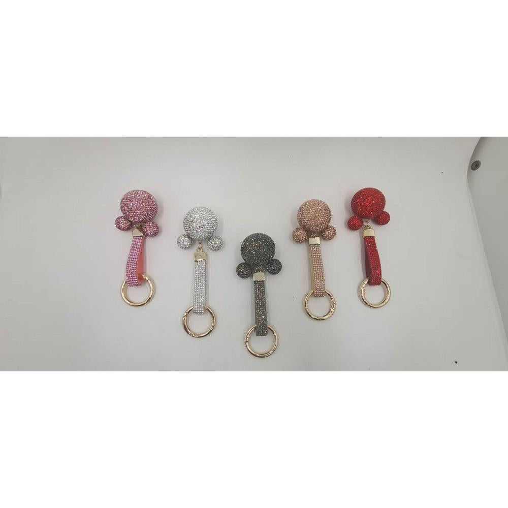 Rhein stone Keychain-KC7011AST