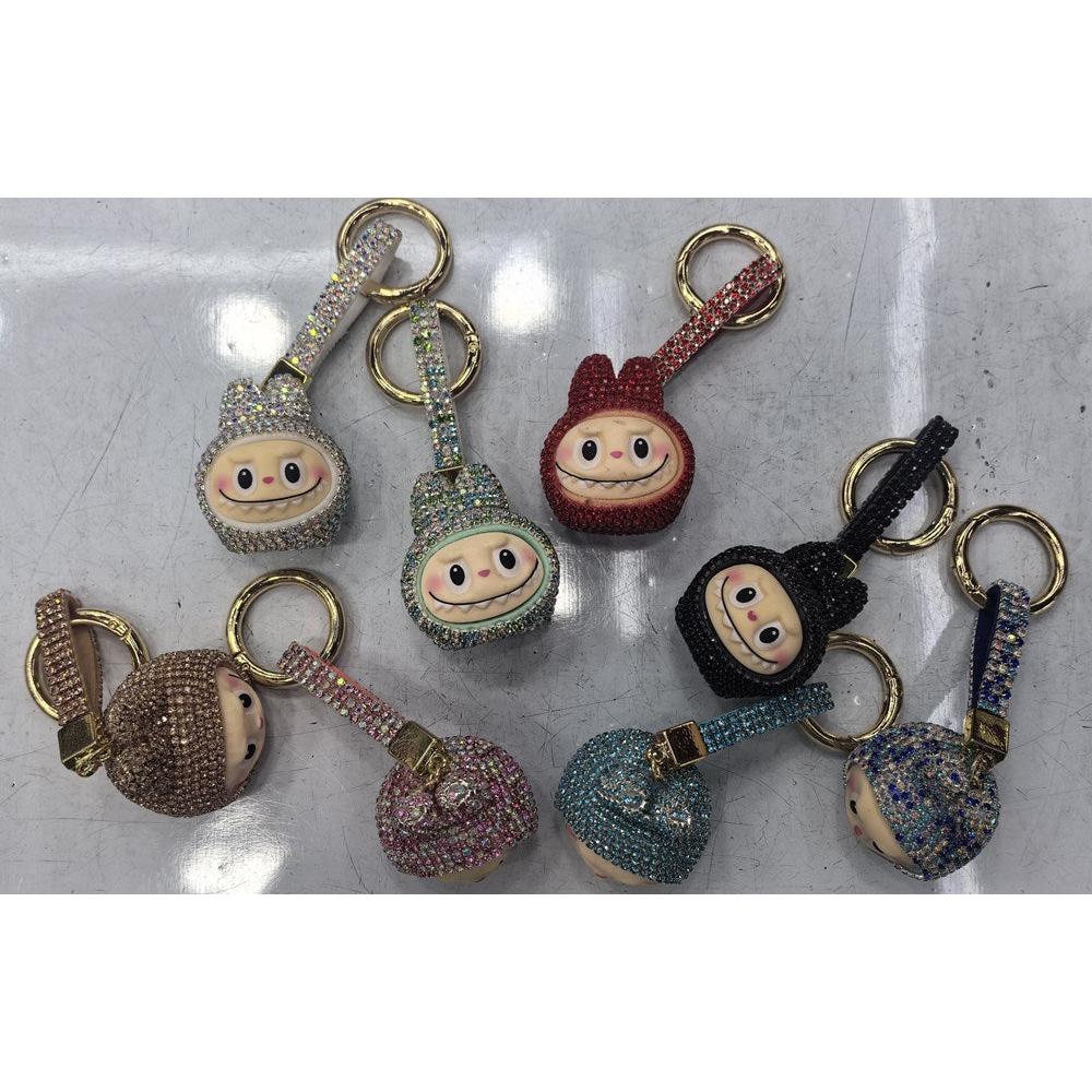 Rhein stone Keychain-KC7013AST