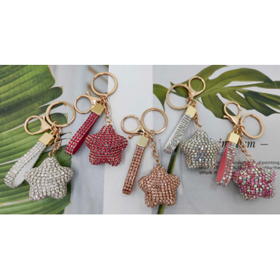 Rhein stone Keychain-KC7014AST