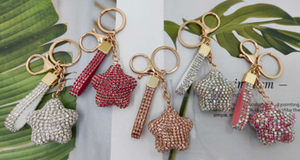 Rhein stone Keychain-KC7014AST