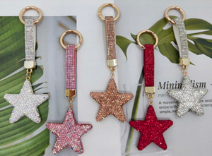 Rhein stone Keychain-KC7015AST