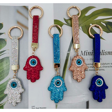 Rhein stone Keychain-KC7018AST