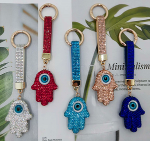 Rhein stone Keychain-KC7018AST