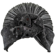 Fashion Turban with Flower(Hotfix)-IKC91415