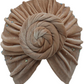 Fashion Turban with Flower & Hotfix-IKC91446
