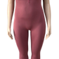 Zip up Short Sleeve Bodysuit - KCBD01