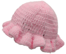 Crochet Knitted Bucket Hat - KCHH01KIDS
