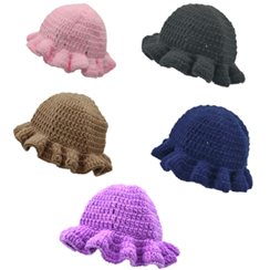 Crochet Knitted Bucket Hat - KCHH01KIDS