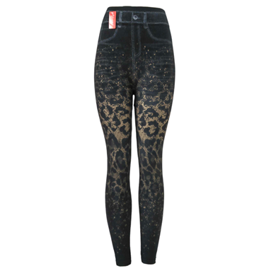 Metallic Effect Leggings - KCLGS03