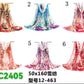 Sheer Chiffon Pattern Scarf  (50cm x 160cm)-KCSC24