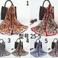 Sheer Chiffon Pattern Scarf  (50cm x 160cm)-KCSC24