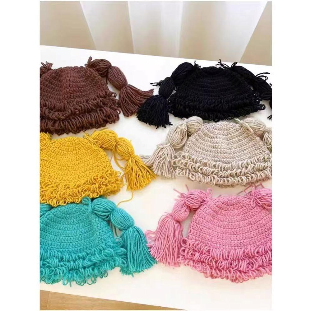 Handmade Knitted Bucket Hat - HDZ026