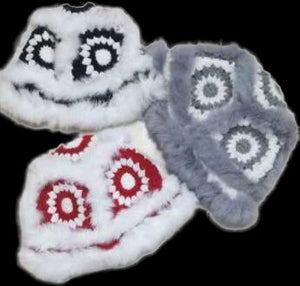 Handmade Knitted Bucket Hat - HDZ028B