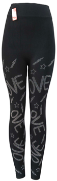 Rhinestone Free size Leggings-SLGS23