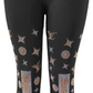 Rhinestone Free size Leggings-SLGS23
