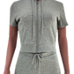 Hoody 2pcs shorts outfits-KC2PCS01