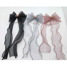 Long Lace Bow Hair Clip -DZ026~029