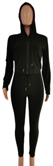 Hoody 2pcs Long outfits-IV2PCL01Q