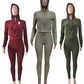 Hoody 2pcs Long outfits-IV2PCL01Q