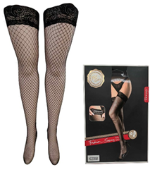 Thigh High Fishnet Stocking - HDZ006