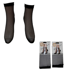 Solid Fishnet Socks - HDZ003