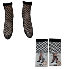 Solid Fishnet Socks - HDZ004